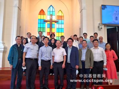 澳门基督教界代表人士访问团访问广东省基督教两会